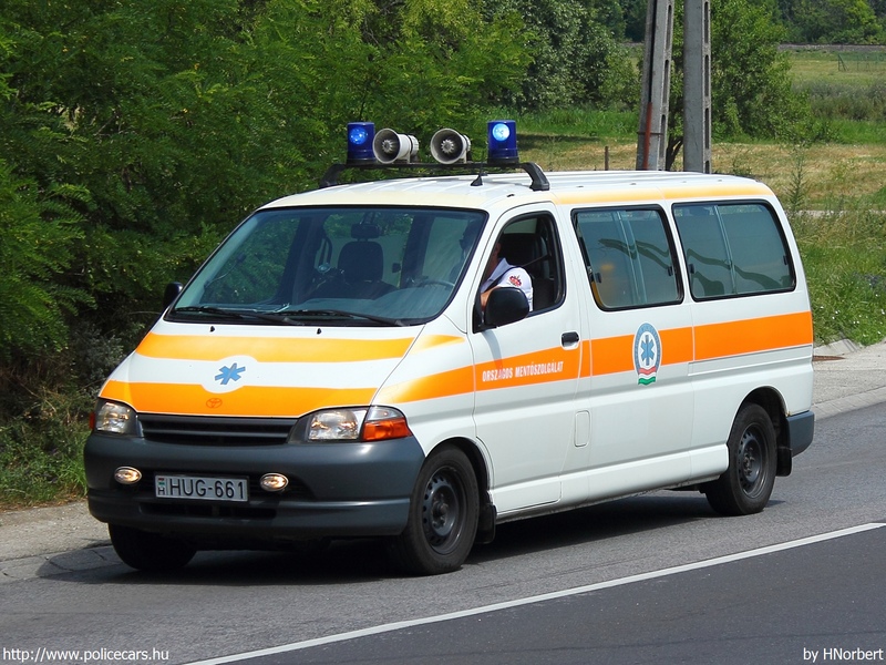 Toyota Hiace, Országos Mentõszolgálat, fotó: HNorbert
Keywords: mentő mentőautó magyar Magyarország OMSZ HUG-661