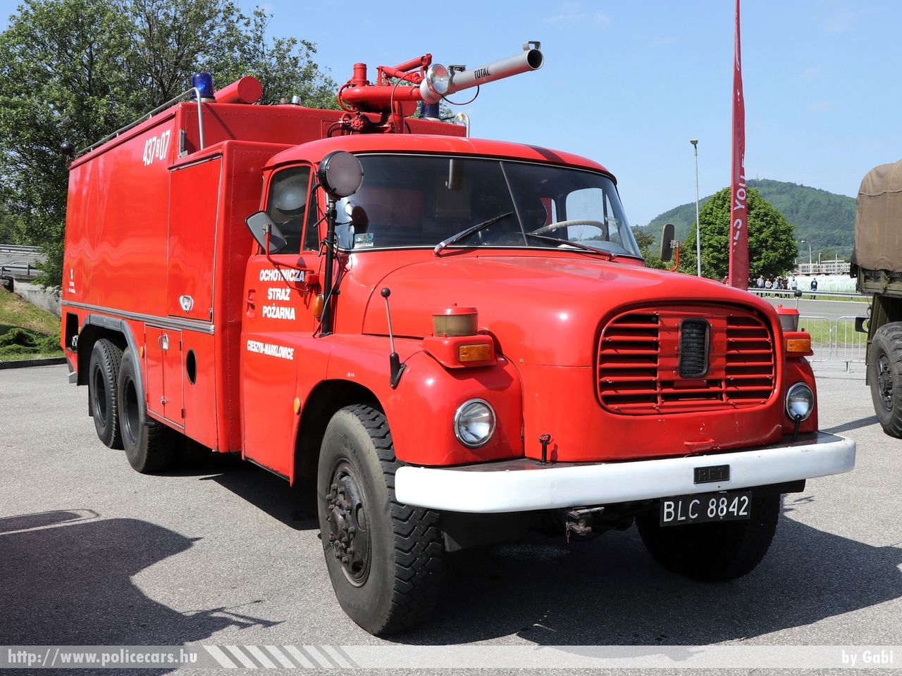 Tatra 148/Skuteng, OSP Cieszyn-Marklowice, Technické Muzeum Tatra Koprivnice, fotó: Gabi
Keywords: lengyel Lengyelország polish Poland fire firetruck tûzoltó tûzoltóautó