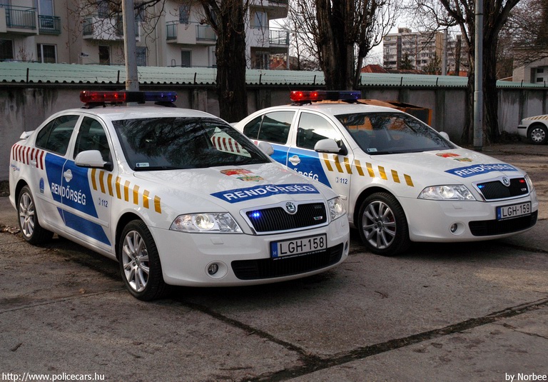Two new Skoda Octavia II RS for the motorway police: