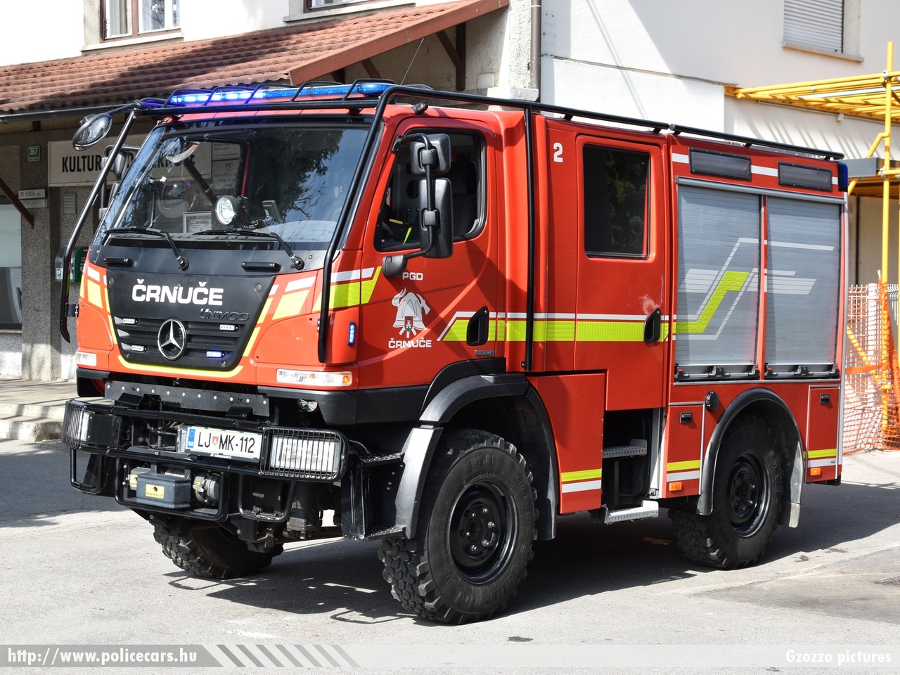 Mercedes-Benz Unimog U20 GCGP-1 GV Pusnik, PGD Crnuce, fotó: Gzozzo pictures
Keywords: szlovén Szlovénia tûzoltóautó tûzoltóság tûzoltó slovenian Slovenia fire firetruck