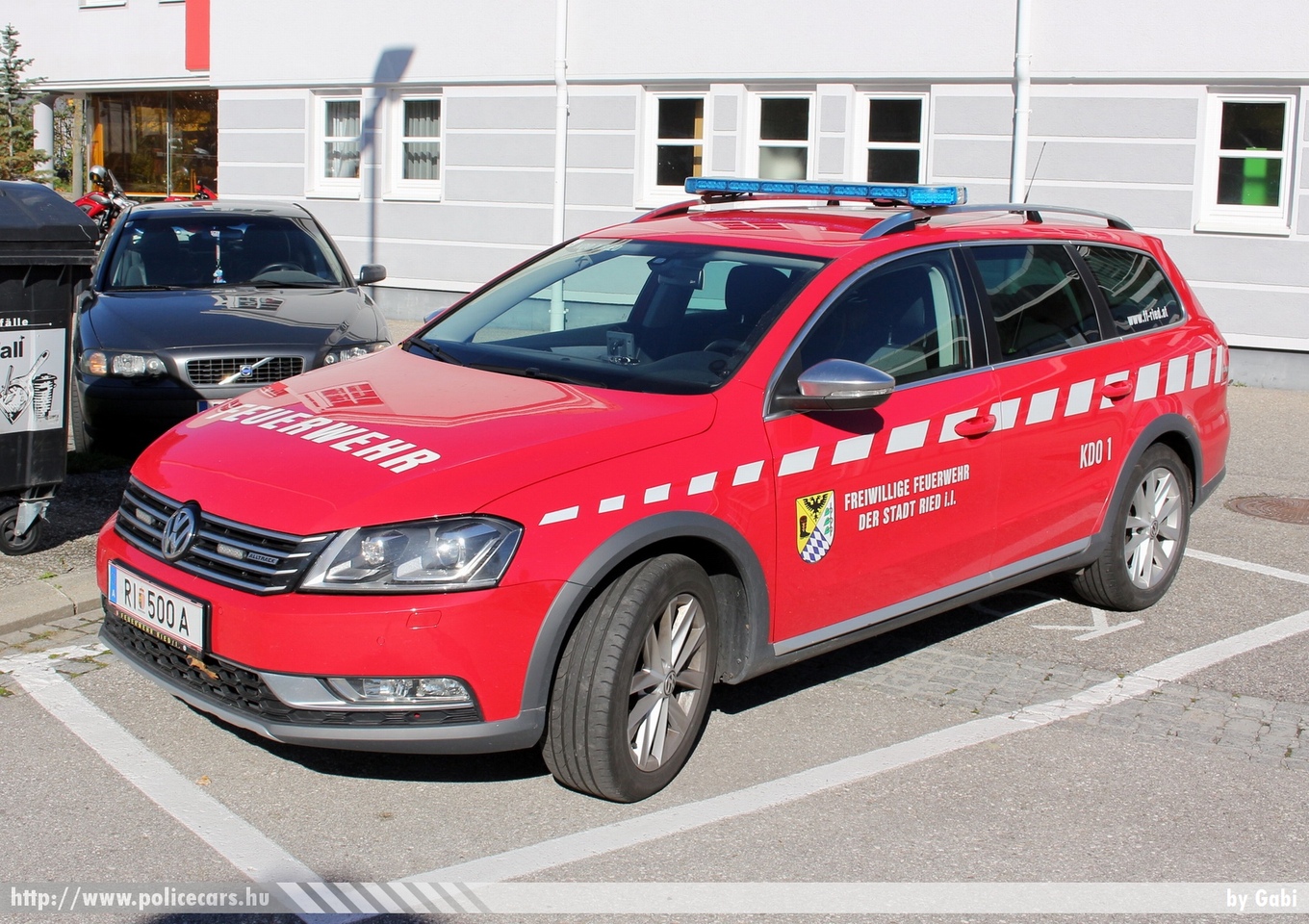 Volkswagen Passat Alltrack, Ried, fotó: Gabi 
Keywords: osztrák Ausztria tûzoltó tûzoltóautó tûzoltóság
