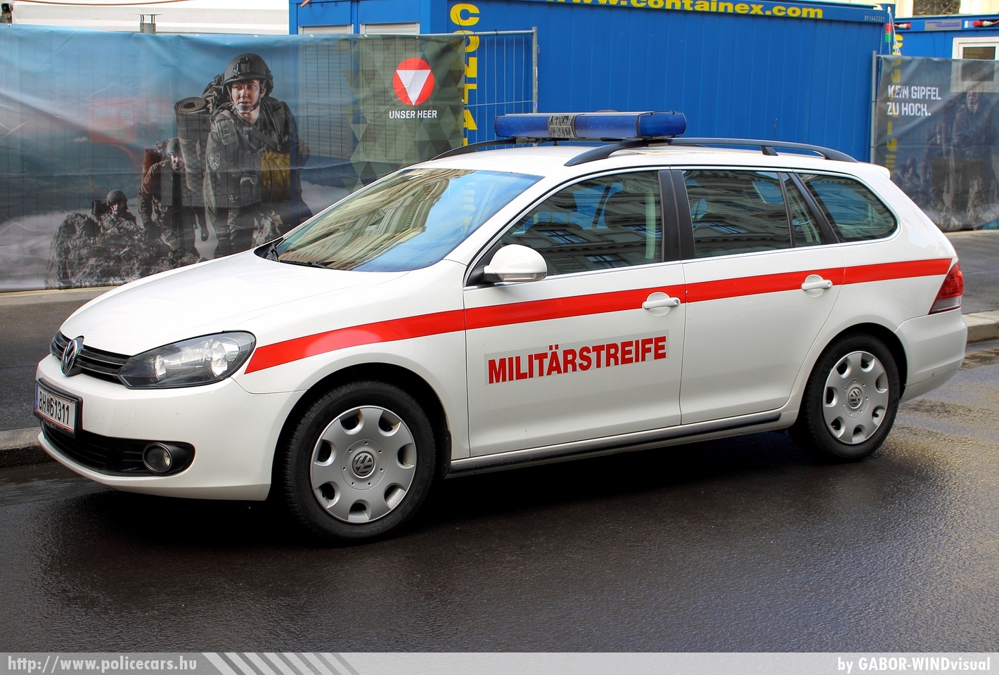 Volkswagen Golf VI Variant, fotó: GABOR- WINDvisual
Keywords: osztrák Ausztria Austria austrian police policecar rendőr rendőrautó katonai military