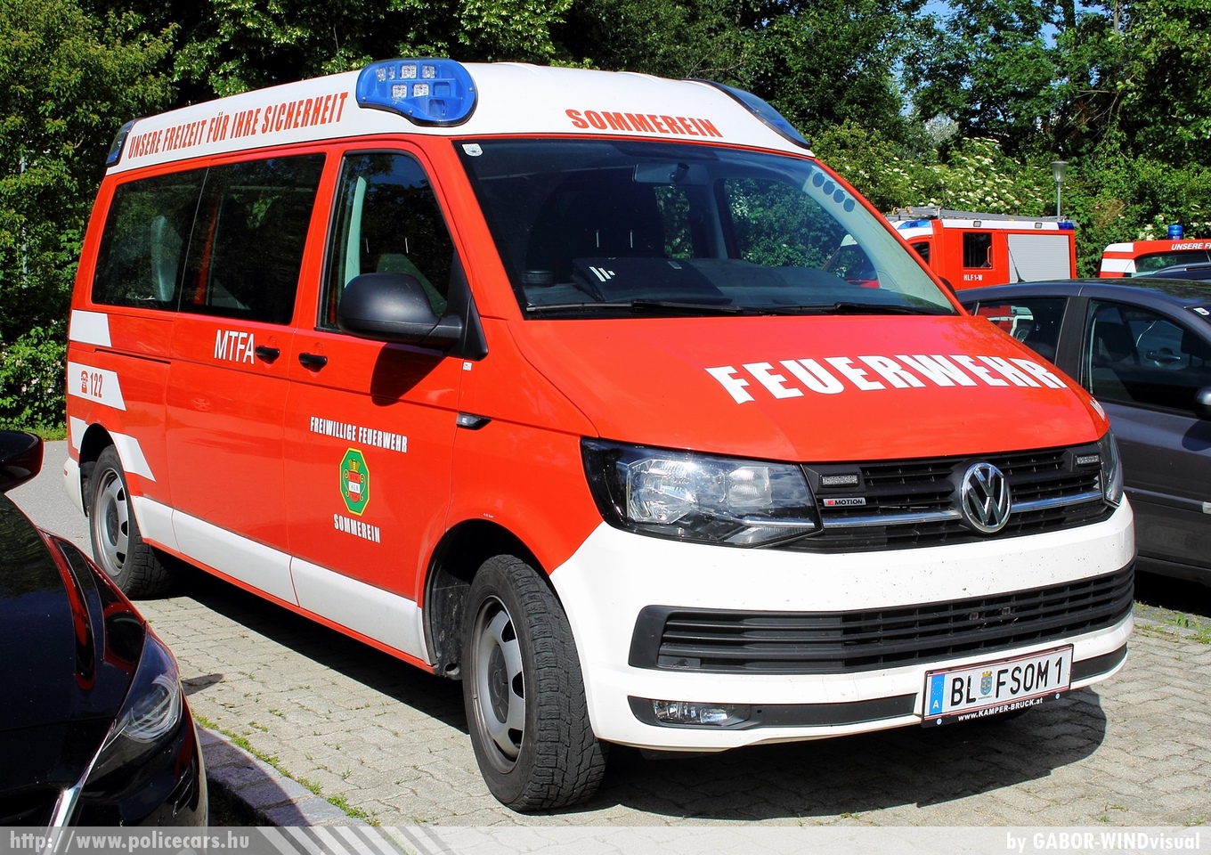 Volkswagen Transporter T6 MTFA, Sommerein, fotó: GABOR-WINDvisual
Keywords: osztrák Ausztria tûzoltó tûzoltóautó tûzoltóság fire firetruck Austria