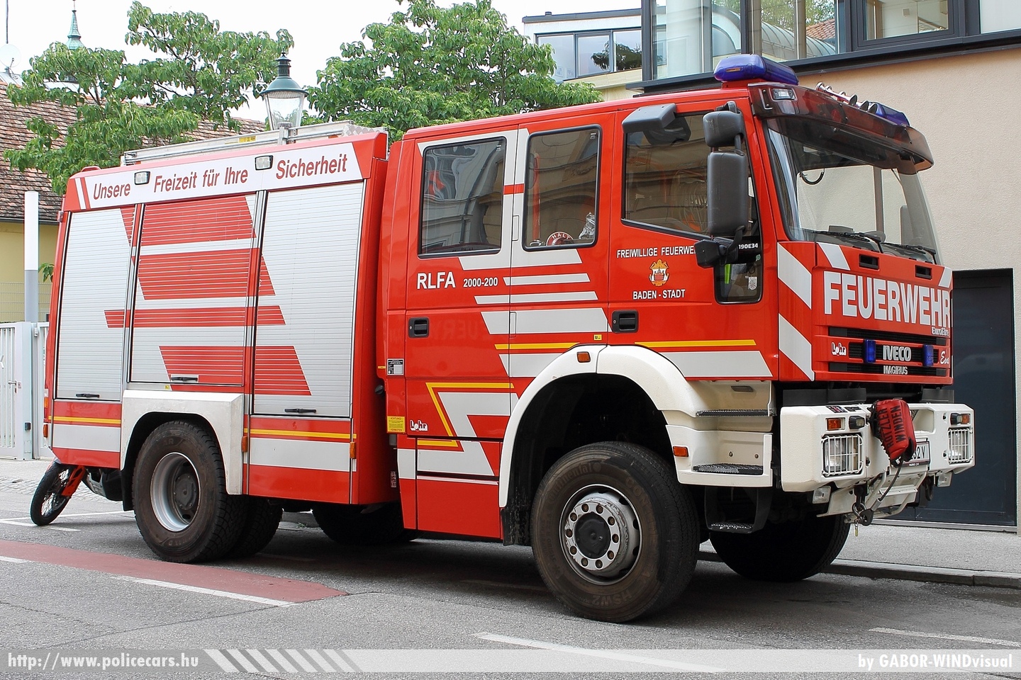 Iveco Magirus 190E34 RLFA 2000-200, Freiwillige Feuerwehr Baden Stadt, fotó: GABOR-WINDvisual
Keywords: osztrák Ausztria tûzoltó tûzoltóautó tûzoltóság fire firetruck Austria