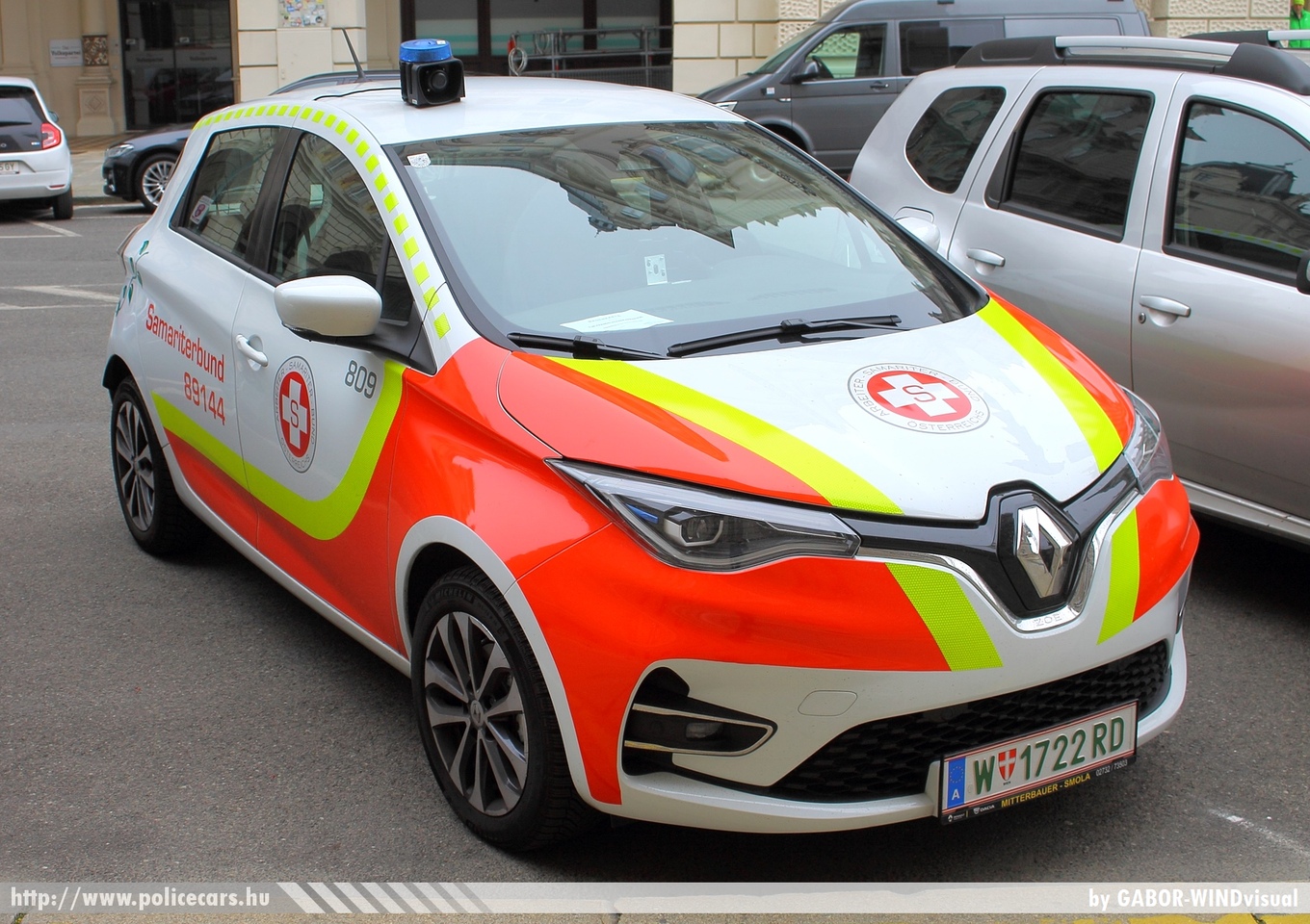 Renault Zoe, Samaritanerbunf, fotó: GABOR-WINDvisual
Keywords: osztrák Ausztria mentő mentőautó ambulance austrian Austria