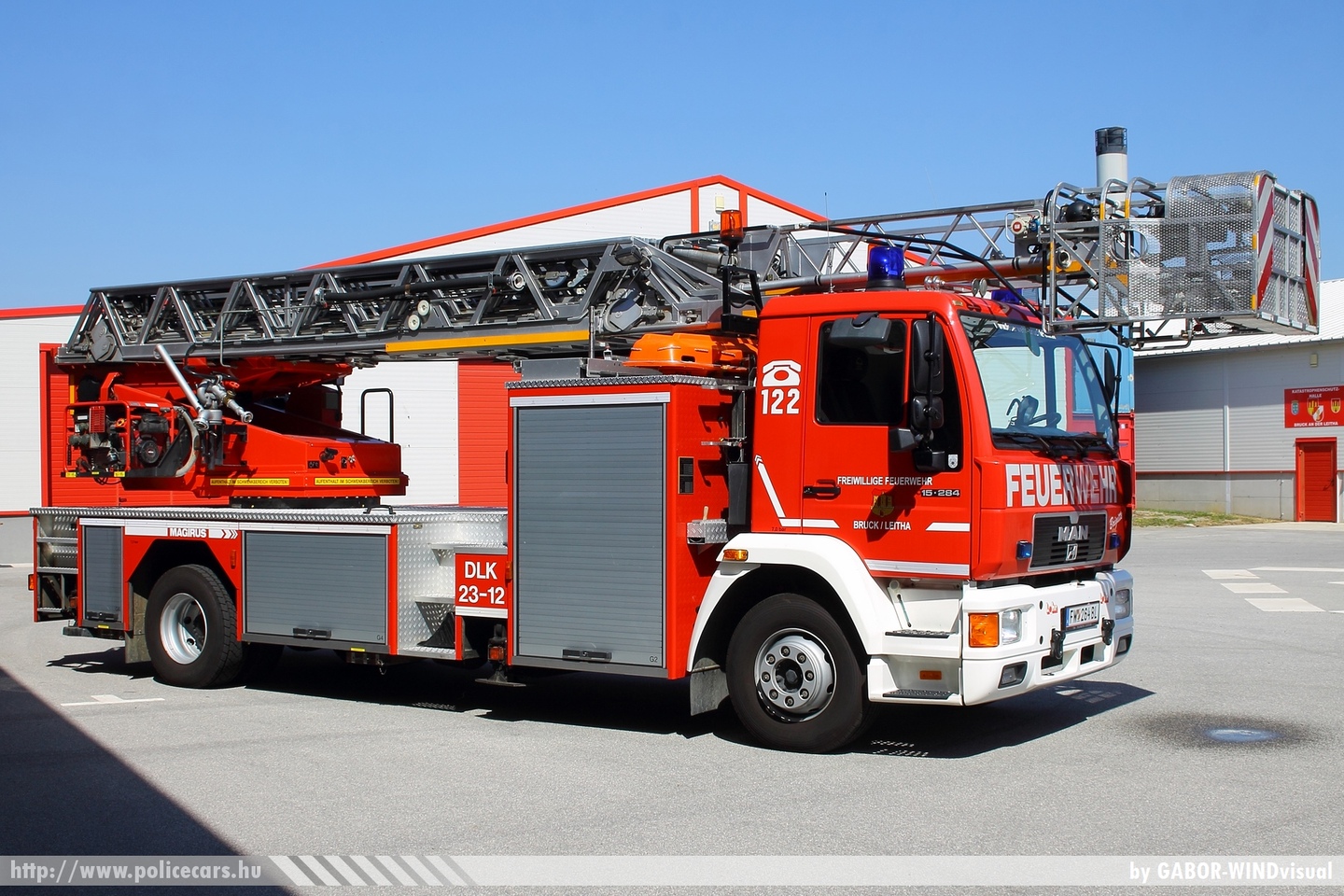 MAN Lohr Magirus DL-K 23/12, Freiwillige Feuerwehr Bruck/Leitha, fotó: GABOR-WINDvisual
Keywords: osztrák Ausztria tûzoltó tûzoltóautó tûzoltóság fire firetruck Austria