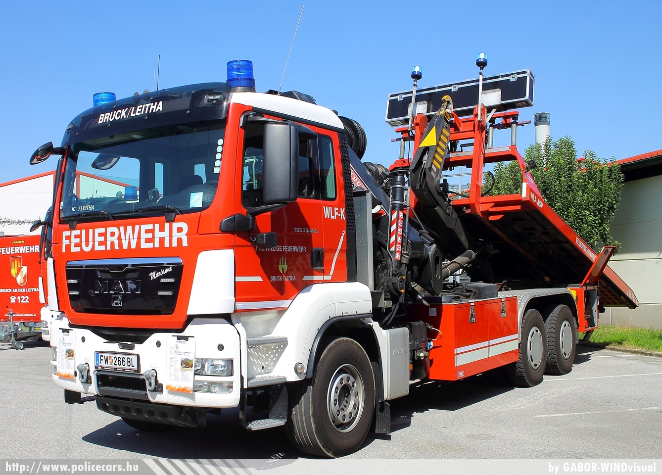 MAN WLF-K, Freiwillige Feuerwehr Bruck/Leitha, fotó: GABOR-WINDvisual
Keywords: osztrák Ausztria tûzoltó tûzoltóautó tûzoltóság fire firetruck Austria