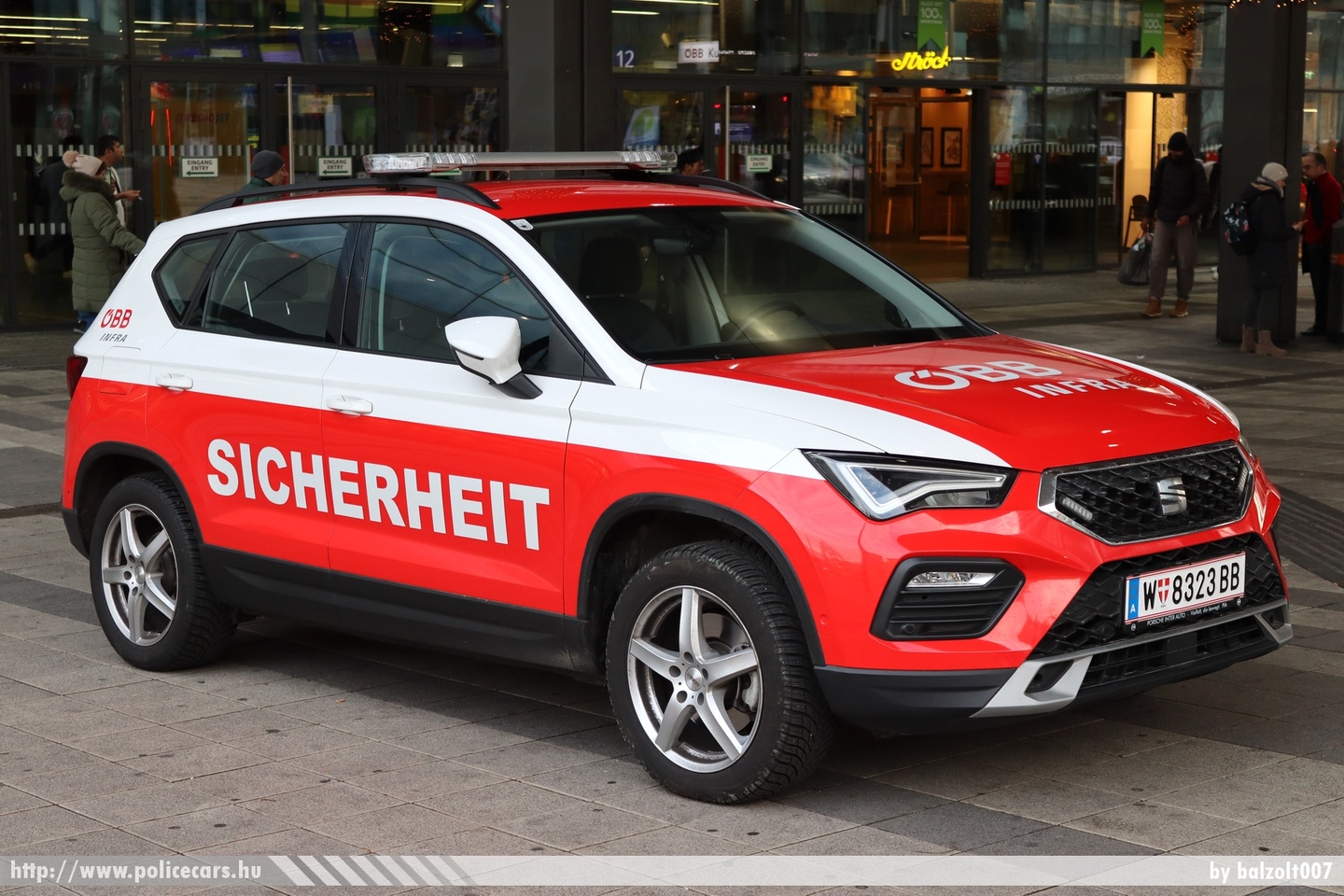 Seat Ateca, Österreichische Bundesbahnen Infra Sicherheit, fotó: balzolt007
Keywords: osztrák Ausztria Austria austrian