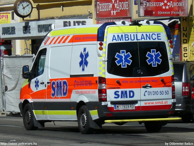 Mercedes-Benz Sprinter II, fotó: Döbrentei Balázs
Keywords: osztrák Ausztria mentő mentőautó W7929RD