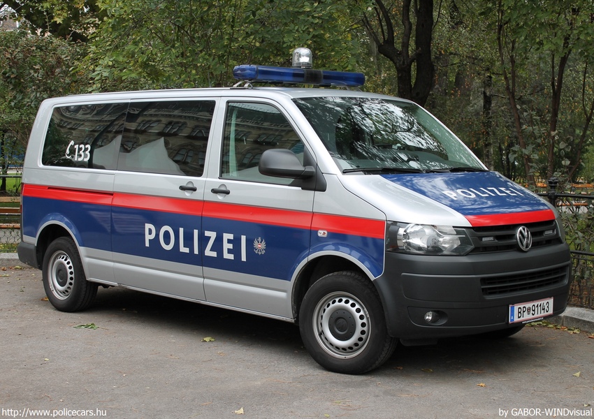 Volkswagen Transporter T5 facelift, fotó: GABOR-WINDvisual
Keywords: osztrák Ausztria rendőr rendőrautó rendőrség BP-91143 police policecar Austria