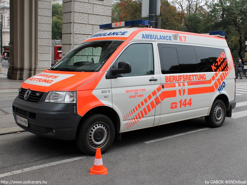 Volkswagen Transporter T5, fotó: GABOR-WINDvisual
Keywords: osztrák Ausztria mentő mentőautó