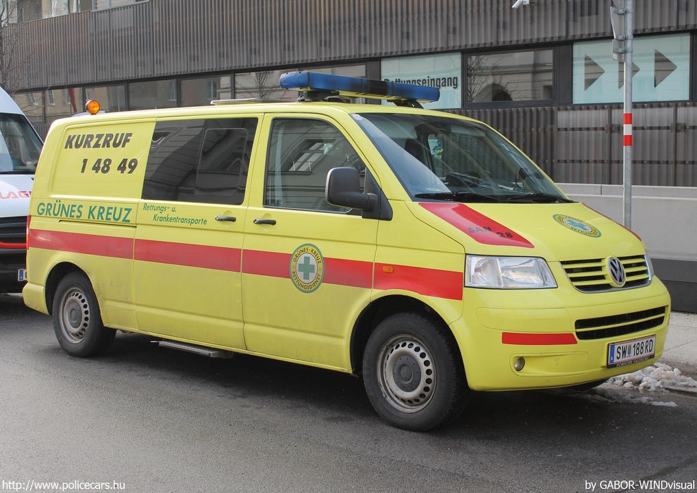 Volkswagen Transporter T5, fotó: GABOR-WINDvisual
Keywords: osztrák Ausztria mentő mentőautó SW-188RD