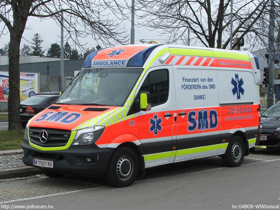Mercedes-Benz Sprinter II facelift, fotó: GABOR-WINDvisual
Keywords: osztrák Ausztria mentő mentőautó W7937RD