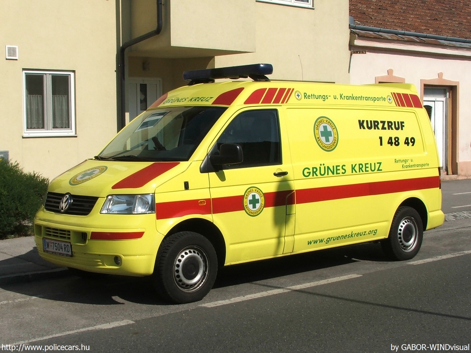 Volkswagen Transporter T5 facelift, fotó: GABOR-WINDvisual
Keywords: osztrák Ausztria mentő mentőautó ambulance austrian Austria
