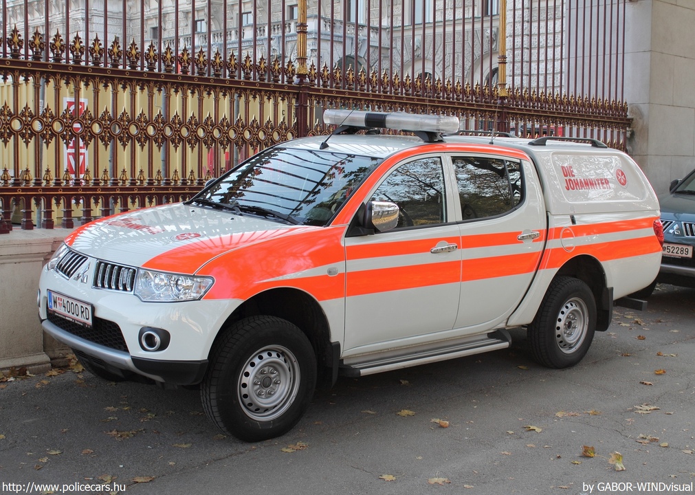 Mitsubishi L200, Die Johanniter,  fotó: GABOR-WINDvisual
Keywords: osztrák Ausztria mentő mentőautó ambulance austrian Austria