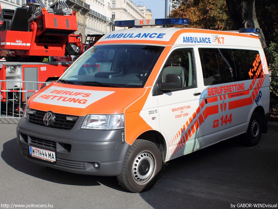 Volkswagen Transporter,  fotó: GABOR-WINDvisual
Keywords: osztrák Ausztria mentő mentőautó ambulance austrian Austria