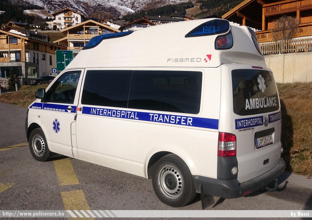 Volkswagen Transporter T5 facelift, fotó: Bazsi
Keywords: osztrák Ausztria mentő mentőautó austrian Austria ambulance LA-284CN