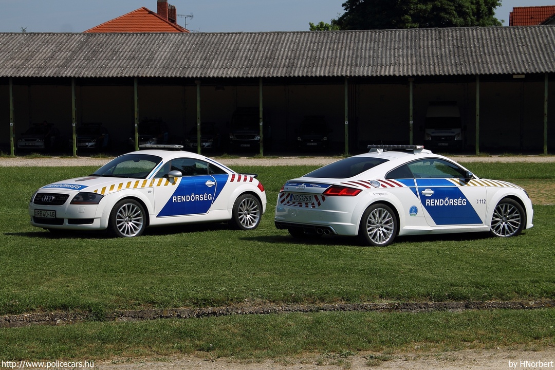 Audi TTs Coupe, Audi TT, fotó: HNorbert
Keywords: rendőr rendőrautó rendőrség magyar Magyarország NDG-999 RB40-46 police policecar Hungary hungarian