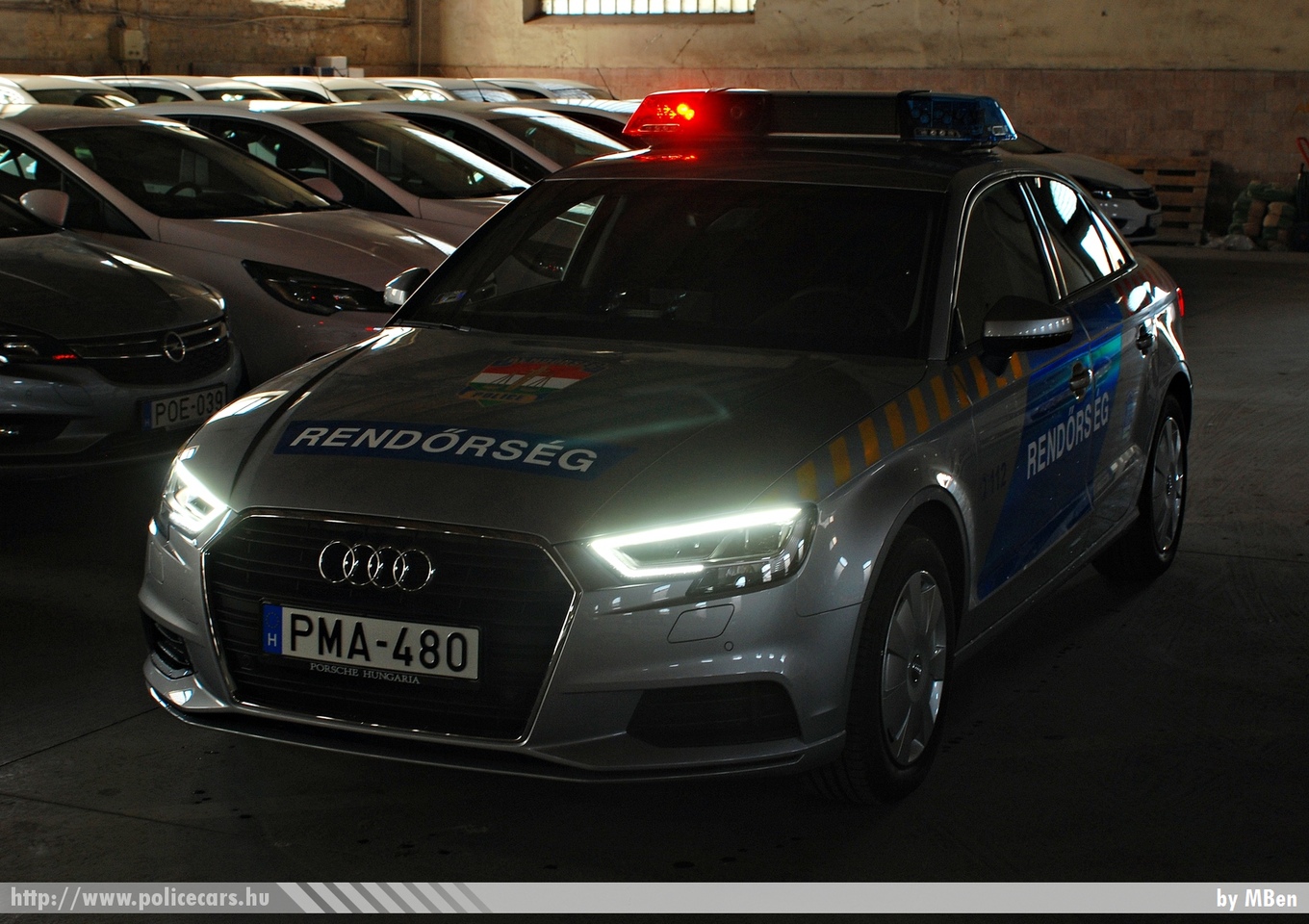 Audi A3 Limousine TFSI, fotó: MBen
Keywords: PMA-480 rendőr rendőrautó rendőrség magyar Magyarország police policecar Hungary hungarian