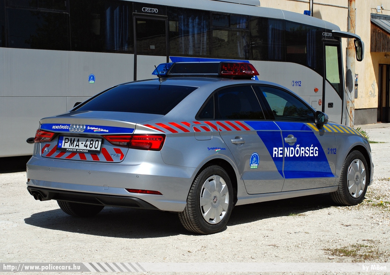 Audi A3 Limousine TFSI, fotó: MBen
Keywords: PMA-480 rendőr rendőrautó rendőrség magyar Magyarország police policecar Hungary hungarian