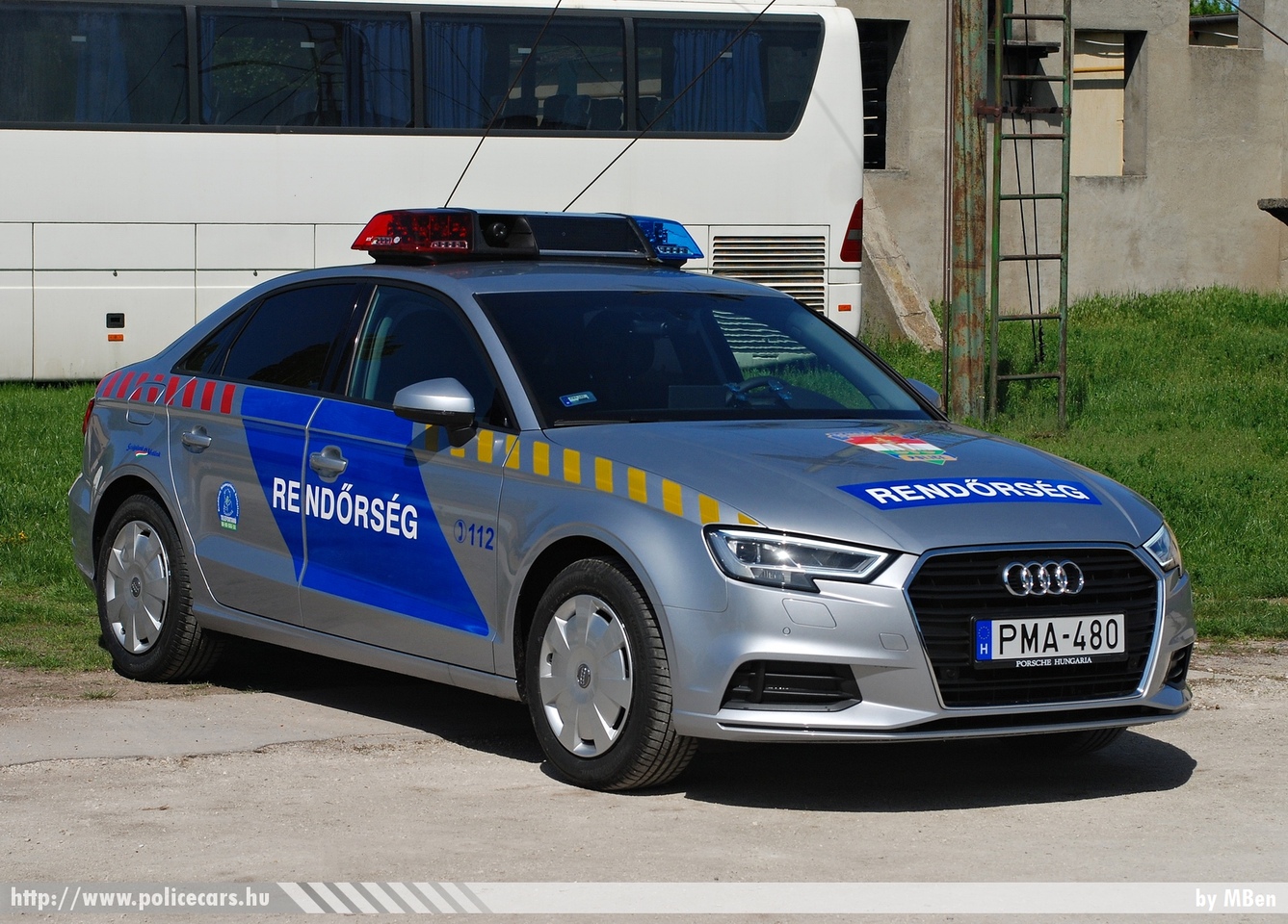 Audi A3 Limousine TFSI, fotó: MBen
Keywords: PMA-480 rendőr rendőrautó rendőrség magyar Magyarország police policecar Hungary hungarian