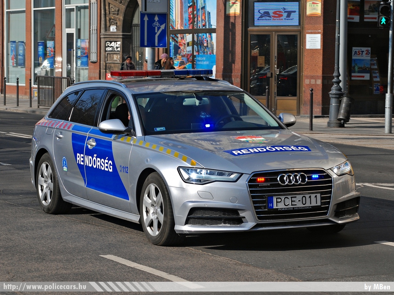 Audi A6 Avant quattro, fotó: MBen
Keywords: rendőr rendőrautó rendőrség magyar Magyarország police policecar Hungary hungarian PCE-011