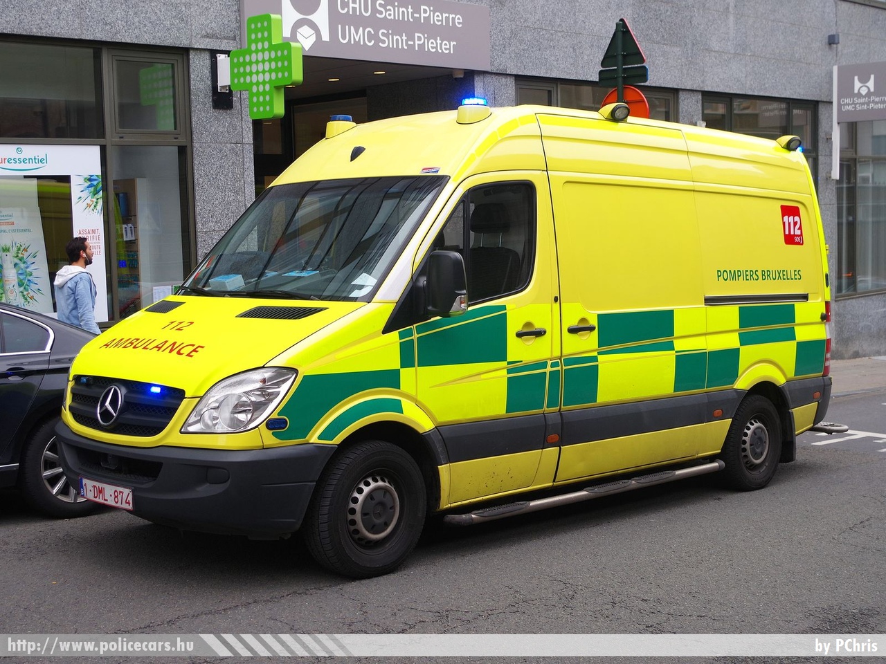 Mercedes-Benz Sprinter II, Brüsszel, fotó: PChris
Keywords: belga Belgium mentő mentőautó belgian ambulance