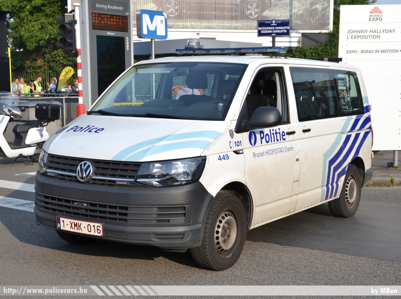 Volkswagen Transporter T6, Politie Brussel Hoofstad Elsene - Police Bruxelles Capitale Ixelles, fotó: MBen
Keywords: belga Belgium rendőr rendőrautó rendőrség belgian police policecar