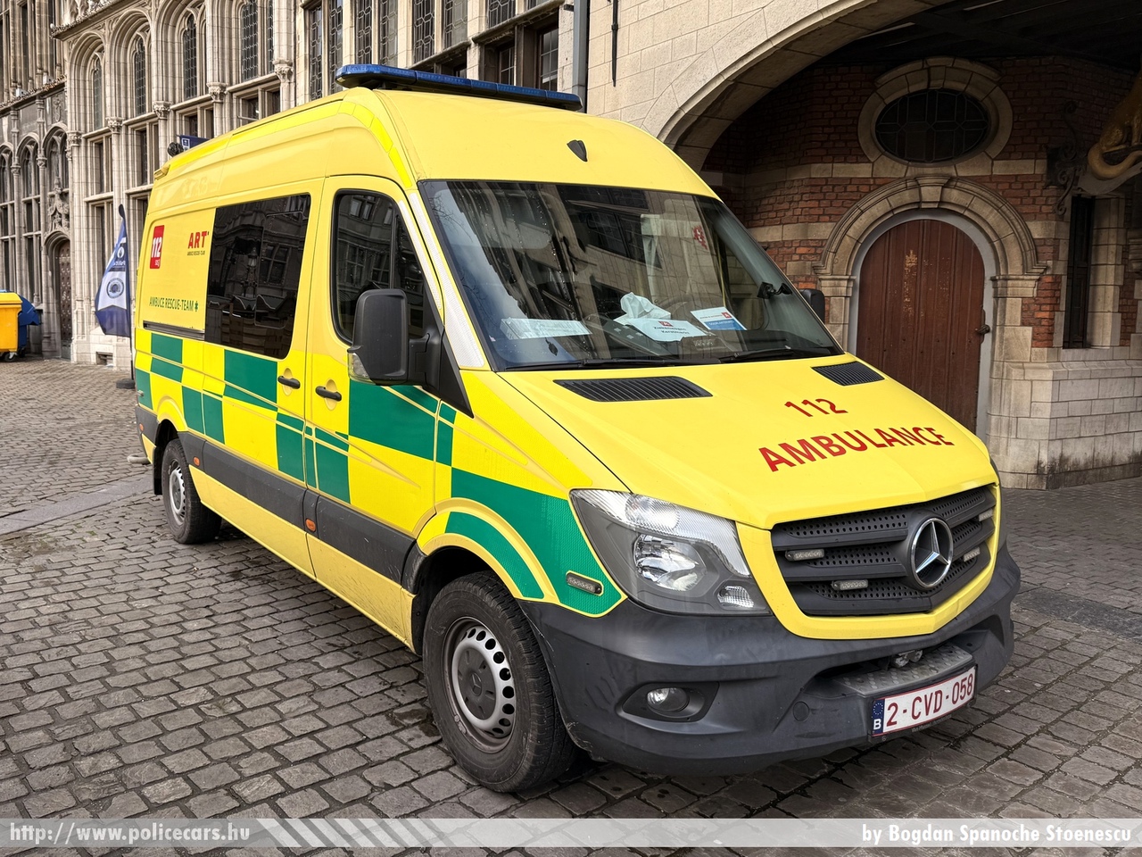 Mercedes Sprinter II facelift, Antwerpen, fotó: Bogdan Spanoche Stoenescu
Keywords: belga Belgium mentő mentőautó belgian ambulance