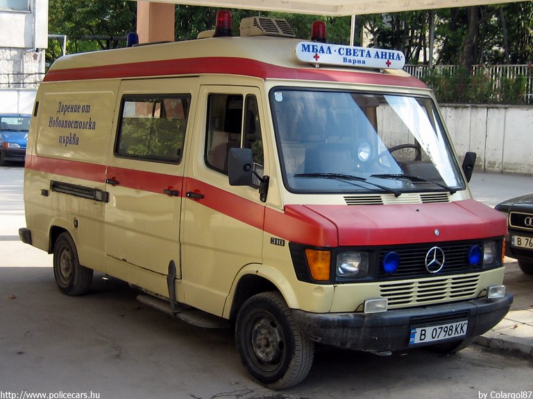 Mercedes-Benz 310, fotó: Colargol87
Keywords: mentő mentőautó Bulgária bolgár