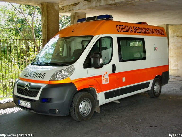 Citroen Jumper, fotó: PChris
Keywords: mentő mentőautó Bulgária bolgár