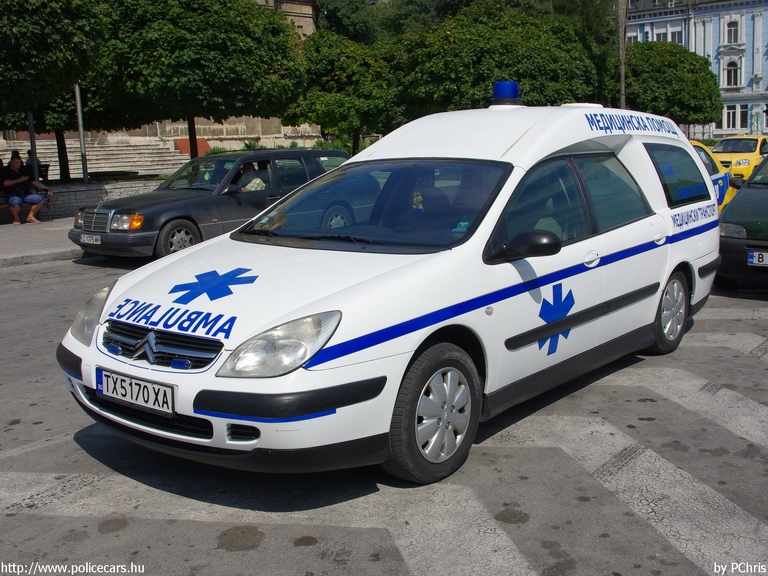 Citroen C5, fotó: PChris
Keywords: mentő mentőautó Bulgária bolgár