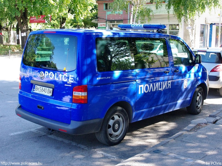 Volkswagen Transporter T5 Multivan, fotó: PChris
Keywords: rendőr rendőrautó rendőrség Bulgária bolgár