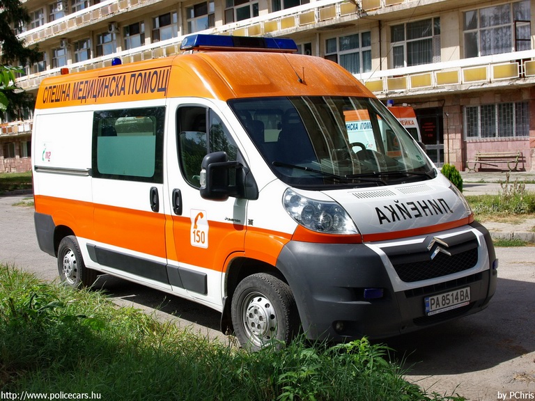 Citroen Jumper, fotó: PChris
Keywords: mentő mentőautó Bulgária bolgár