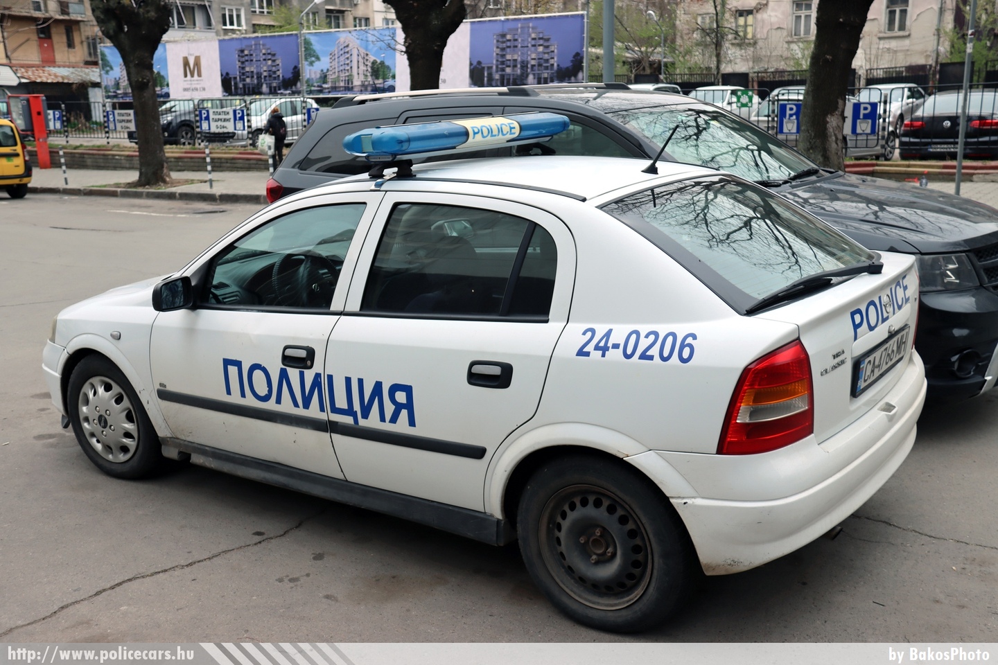 Opel Astra G, fotó: BakosPhoto
Keywords: bolgár Bulgária police policecar rendőrautó bulgarian