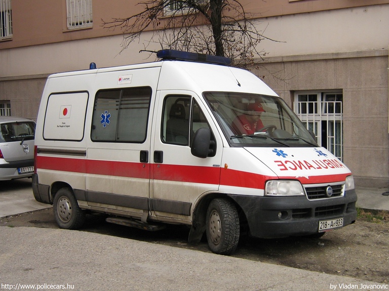 Fiat Ducato, fotó: Vladan Jovanovic
Keywords: Bosznia-Hercegovina bosnyák boszniai mentő mentőautó