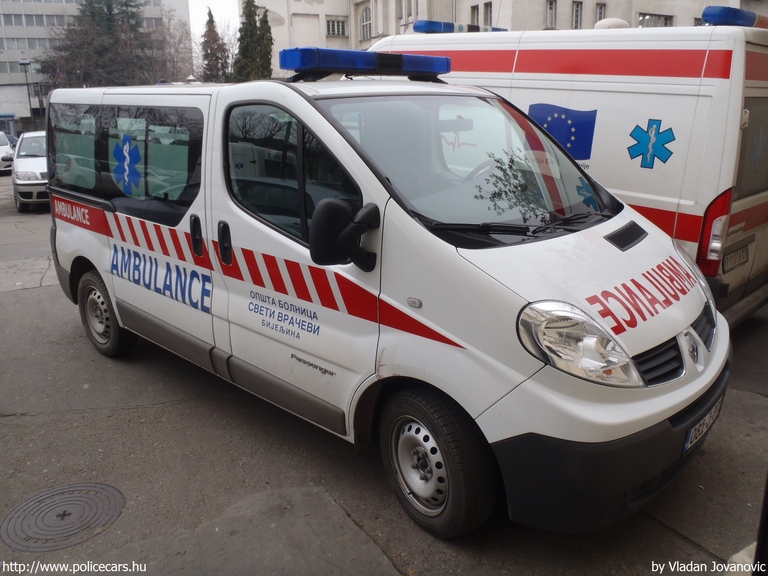 Renault Trafic, fotó: Vladan Jovanovic
Keywords: Bosznia-Hercegovina bosnyák boszniai mentő mentőautó