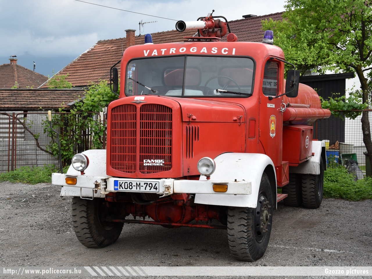 FAP Famos Diesel 1314, fotó: Gzozzo pictures
Keywords: Bosznia-Hercegovina tûzoltó tûzoltóautó tûzoltóság bosnia bosnia-herzegovina fire firetruck