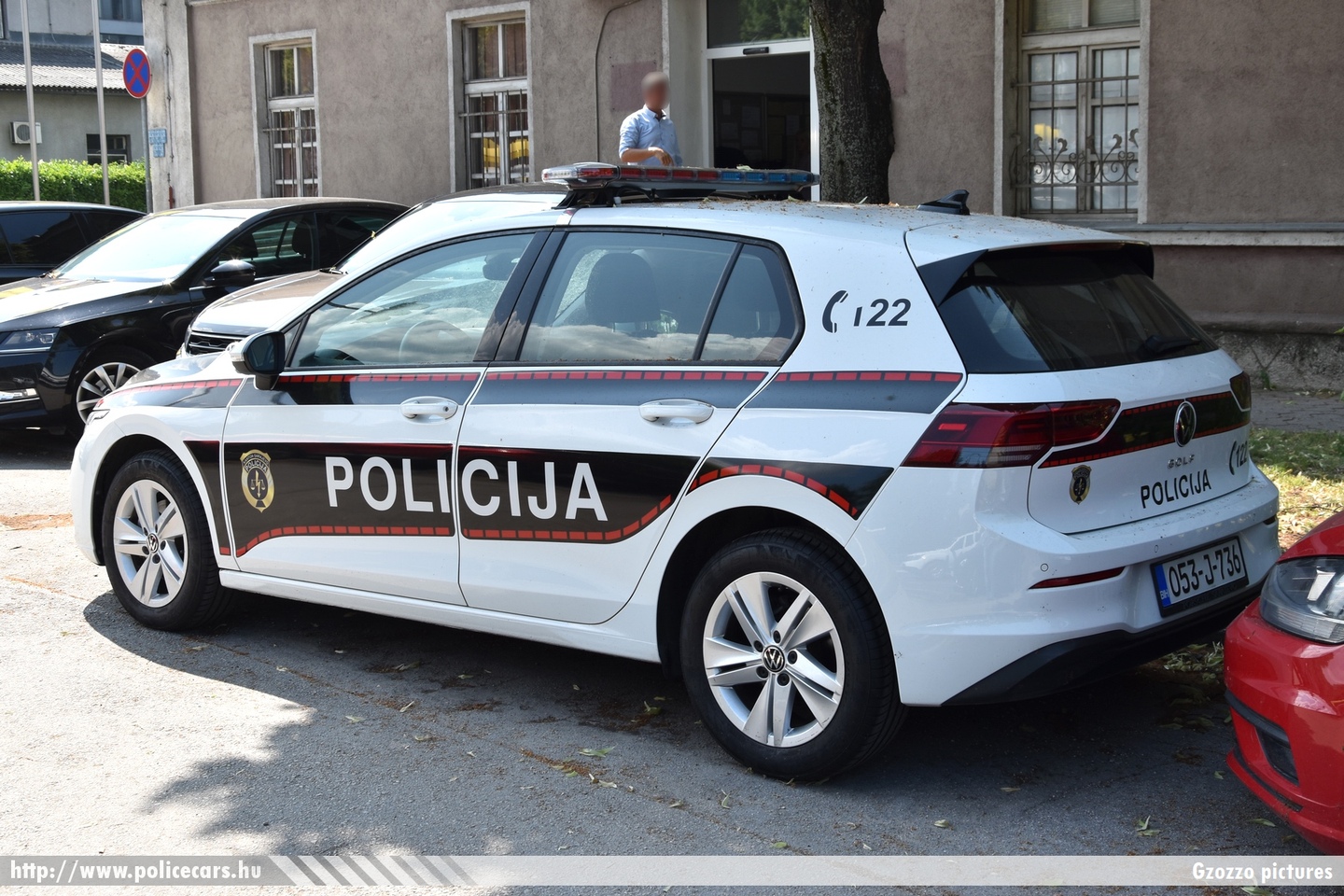 Volkswagen Golf VIII, Policija, MUP Kantona Sarajevo, fotó: Gzozzo pictures
Keywords: Bosznia-Hercegovina bosnia bosnia-herzegovina bosnyák police policecar rendőrautó rendőr rendőrség