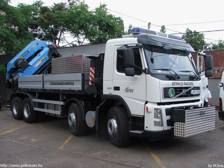 Volvo FM-400, Budapesti Közlekedési Vállalat Zrt., fotó: PChris
Keywords: BKV LMV-953