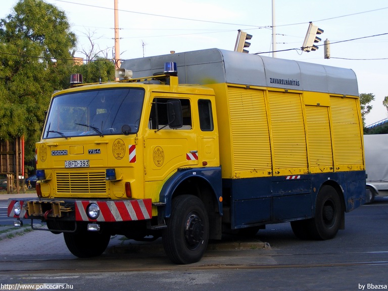 Csepel D-754, Budapesti Közlekedési Vállalat Zrt., fotó: Bbazsa 
Keywords: BKV BFD-393