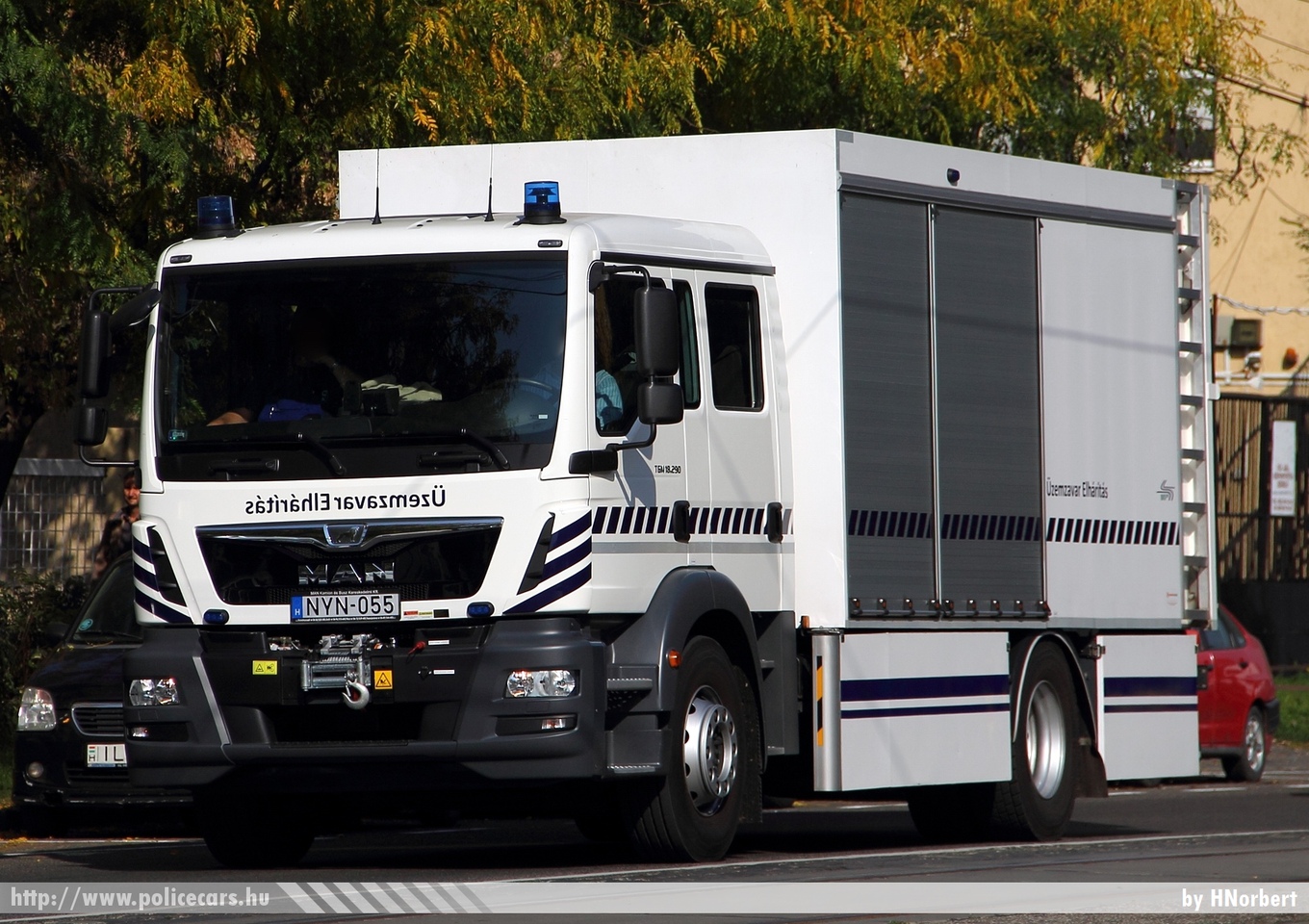 MAN TGM 18.290, Budapesti Közlekedési Vállalat Zrt., fotó: HNorbert
Keywords: BKV NYN-055