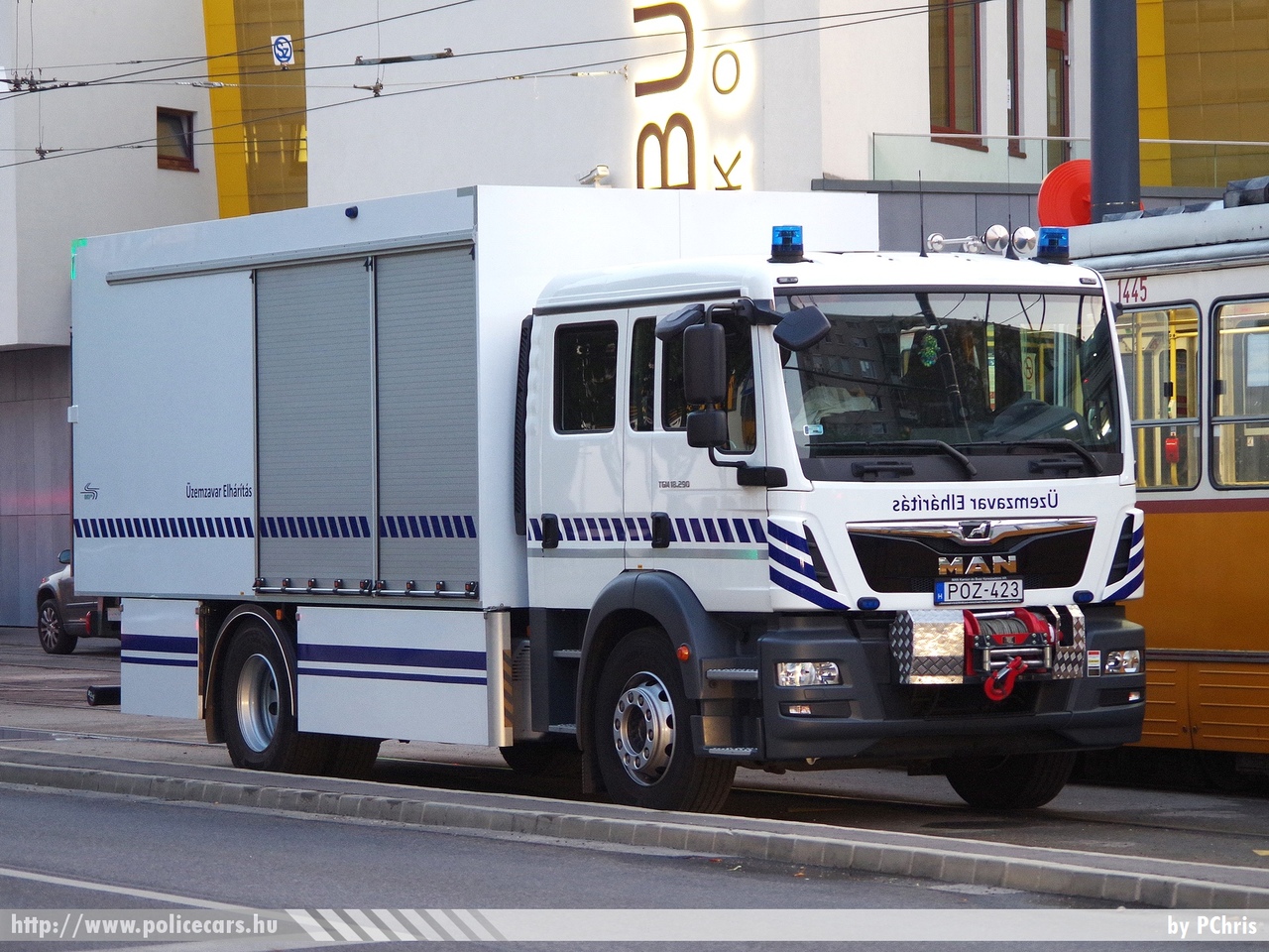 MAN TGM 18.290, Budapesti Közlekedési Vállalat Zrt., fotó: PChris
Keywords: BKV BKK POZ-423