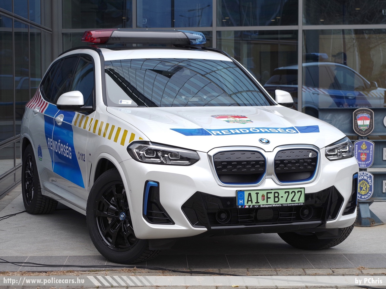 BMW iX3, fotó: PChris
Keywords: magyar Magyarország rendőr rendőrautó rendőrség Hungary hungarian police policecar AIFB-727