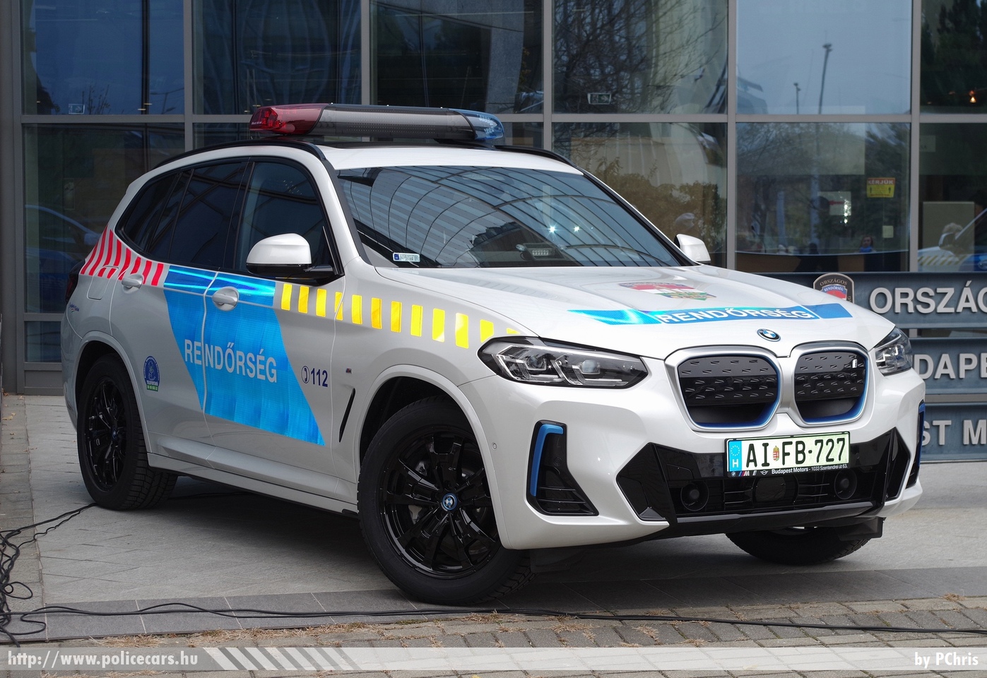 BMW iX3, fotó: PChris
Keywords: magyar Magyarország rendőr rendőrautó rendőrség Hungary hungarian police policecar AIFB-727