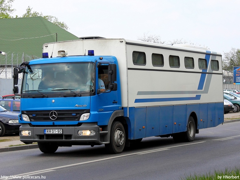 Mercedes-Benz Atego 1324, Országos Büntetés-végrehajtási Intézet, fotó: HNorbert
Keywords: RR01-90 BV magyar Magyarország Hungary hungarian prison  Büntetés-végrehajtás