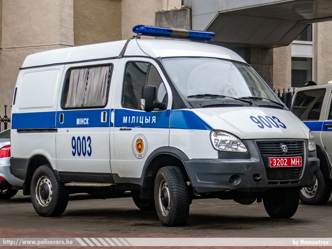 GAZ Sobol, fotó: Homoatrox
Keywords: rendőr rendőrautó rendőrség police policecar belarusz belorussia belarus