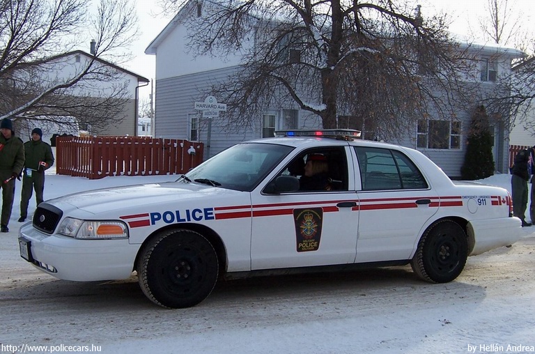 Ford Crown Victoria, fotó: Hellán Andrea 
Keywords: kanadai Kanada Canada canadian policecar police rendőr rendőrautó rendőrség