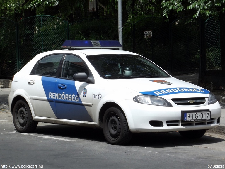 Chevrolet Lacetti, fotó: Bbazsa
Keywords: rendőr rendőrautó rendőrség magyar Magyarország KIG-017 Hungary hungarian police policecar