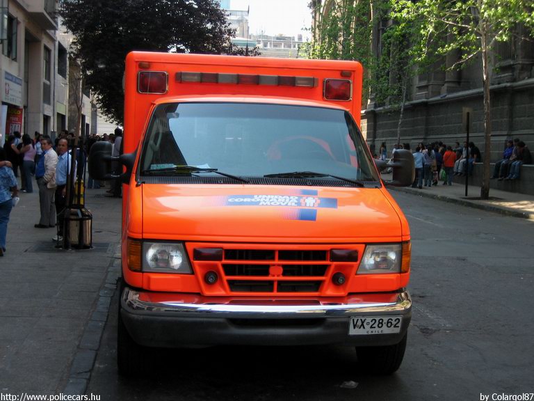Ford E-350, fotó: Colargol87
Keywords: mentő mentőautó Chile chilei